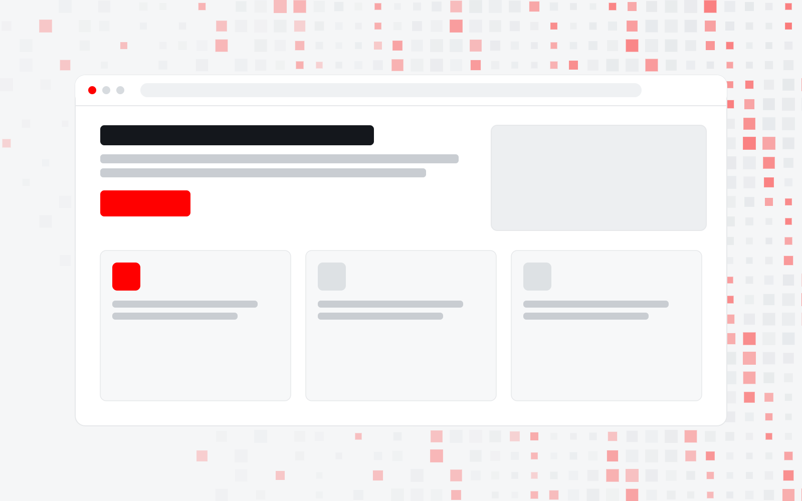 Web design project — responsive layout on a strict grid